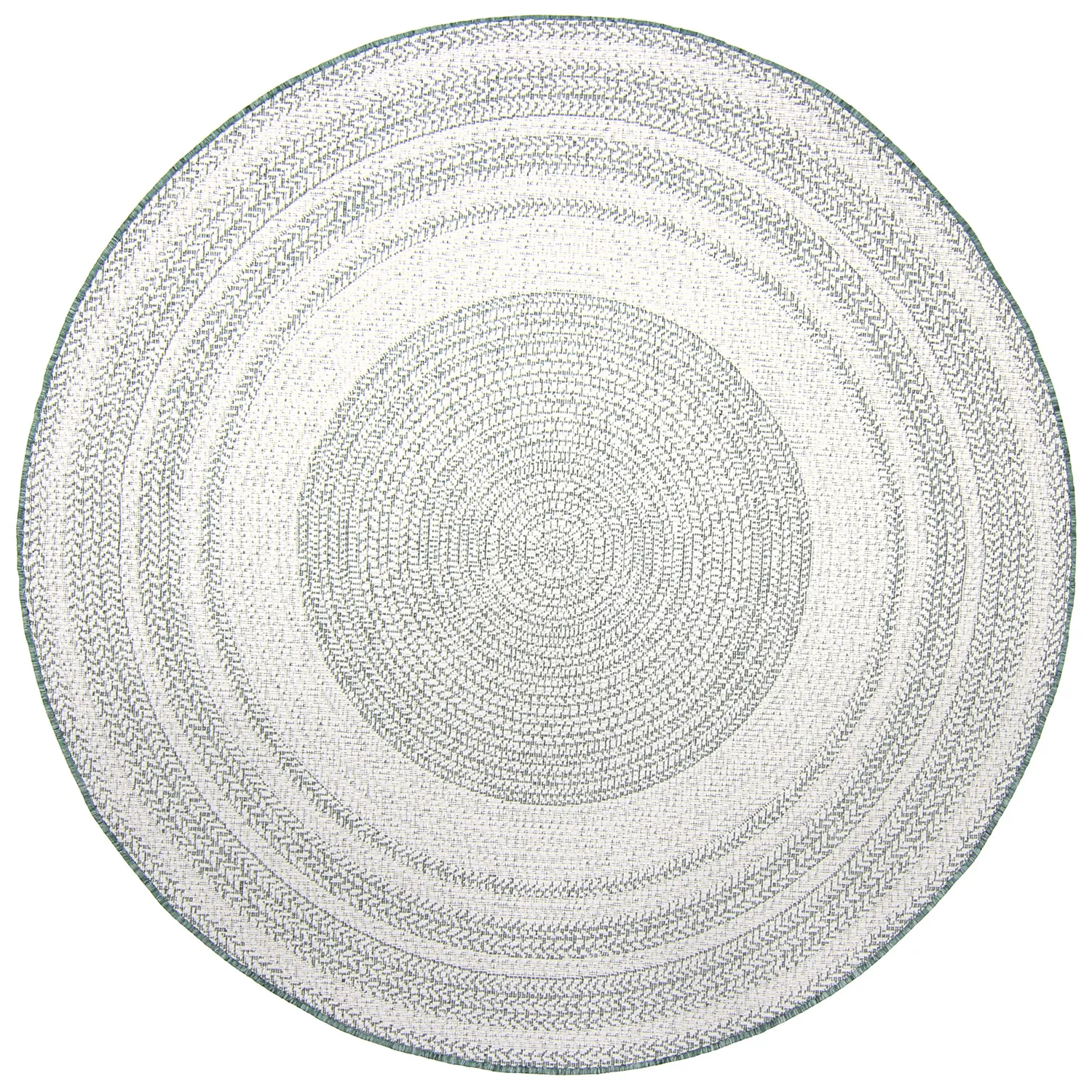 Tapis rond - Indoor/Outdoor Angus (vert)