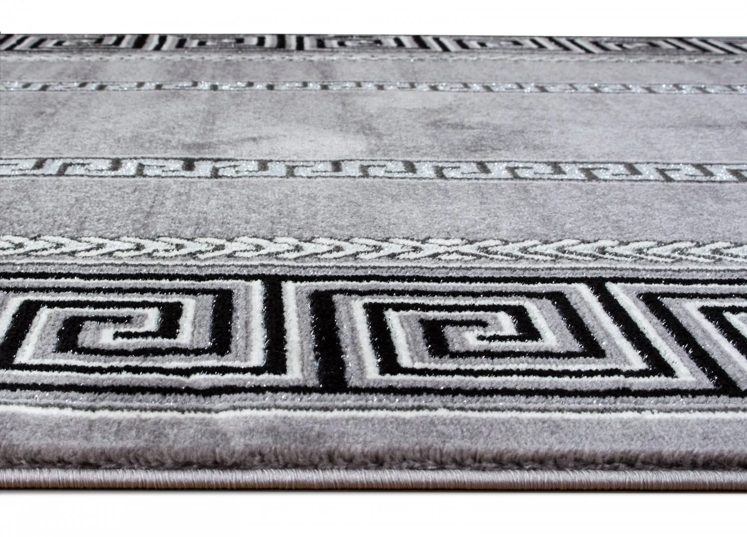 Tapis Wilton - Ankara Versace (gris)