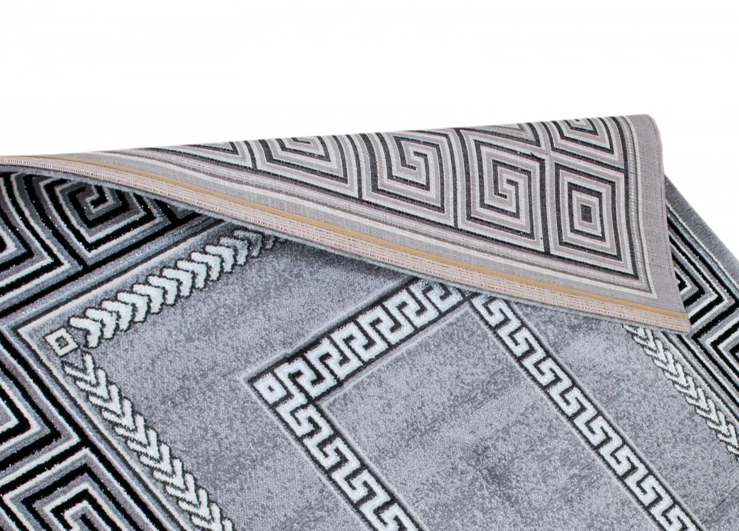 Tapis Wilton - Ankara Versace (gris)