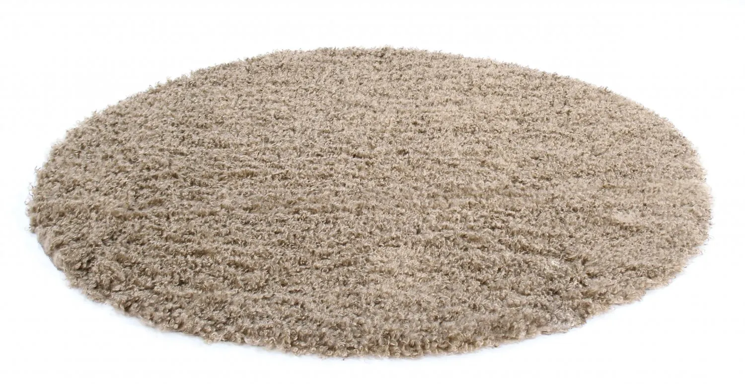 Tapis ronds - Antuco (marron)