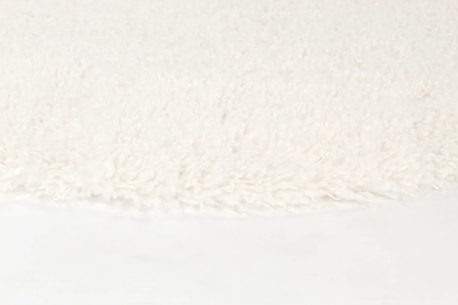 Tapis ronds - Antuco (blanc)
