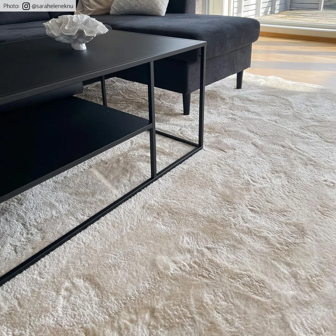 Tapis moelleux - Aranga Super Soft Fur (beige)
