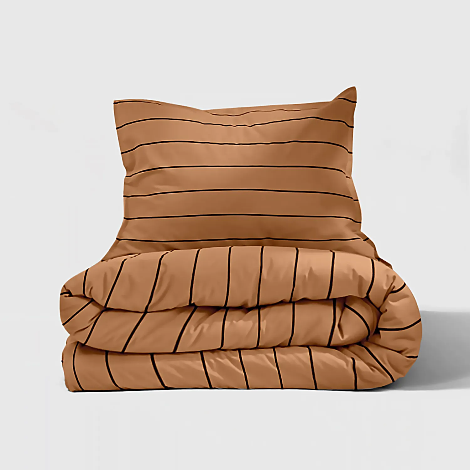 Ensemble de housse de couette - Ariadne (marron)