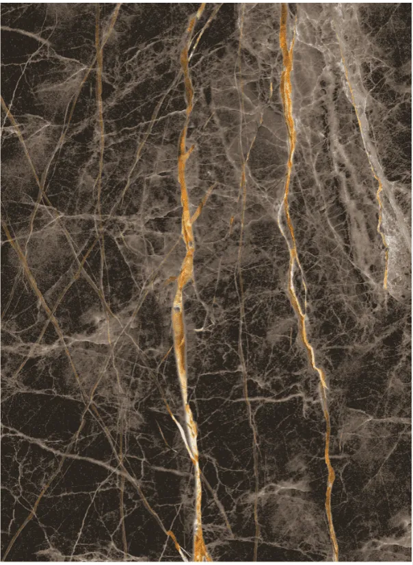 Tapis Wilton - Aris (noir/doré)