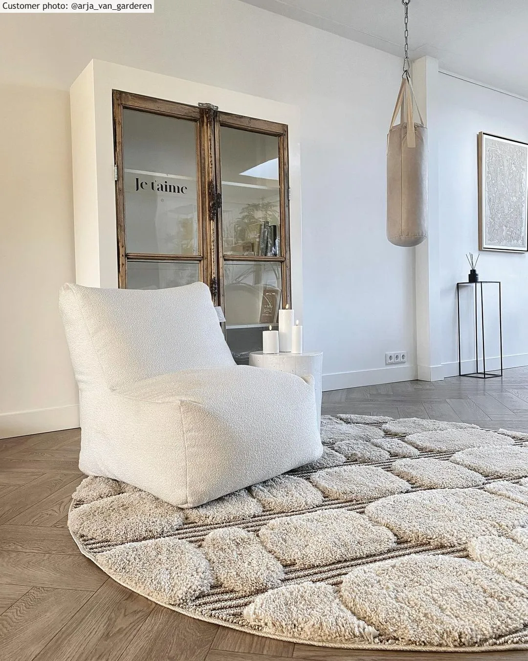 Tapis ronds - Fondi (gris)