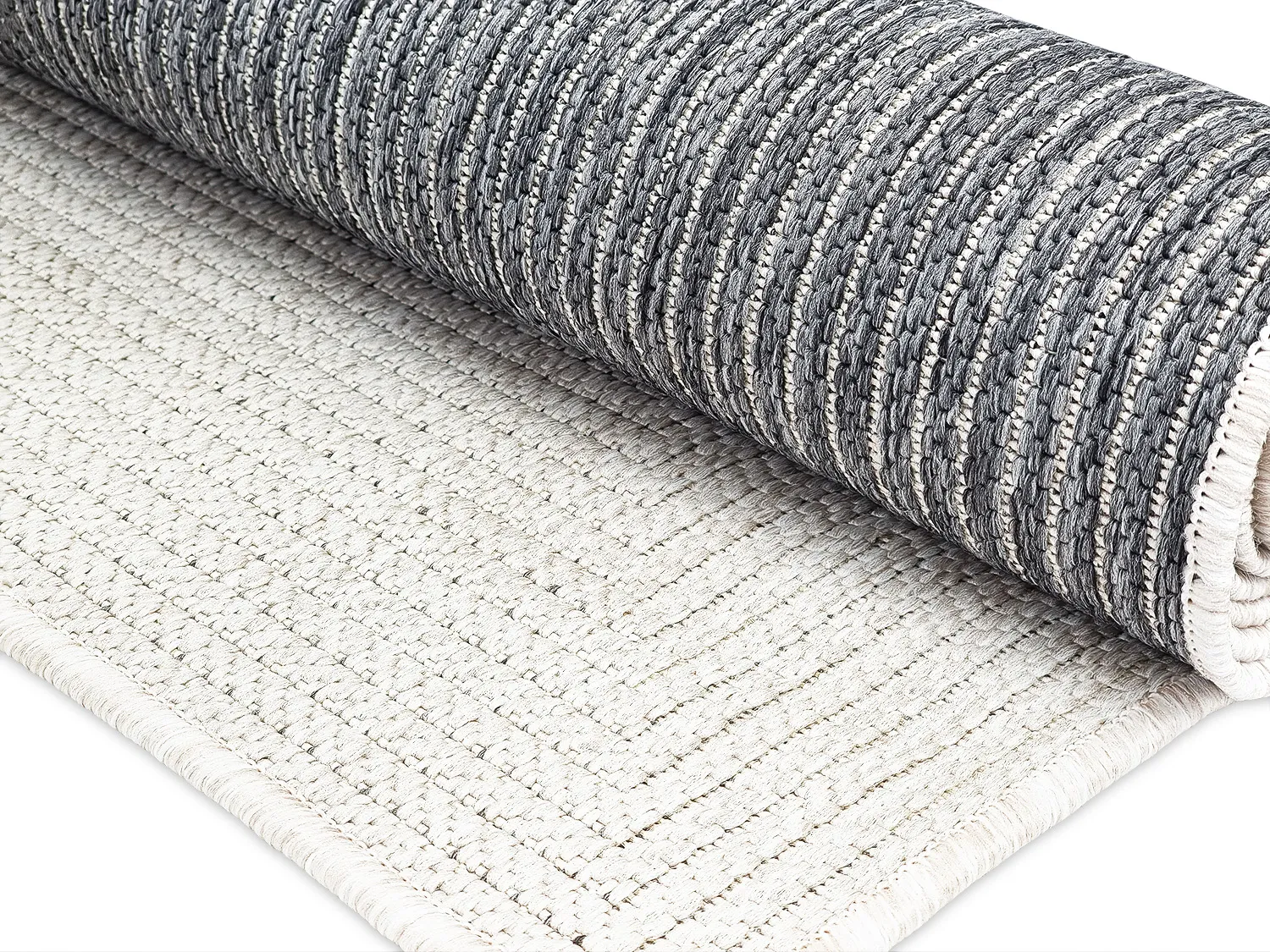 Tapis d'intérieur et d'extérieur - Arlo (blanc cassé)