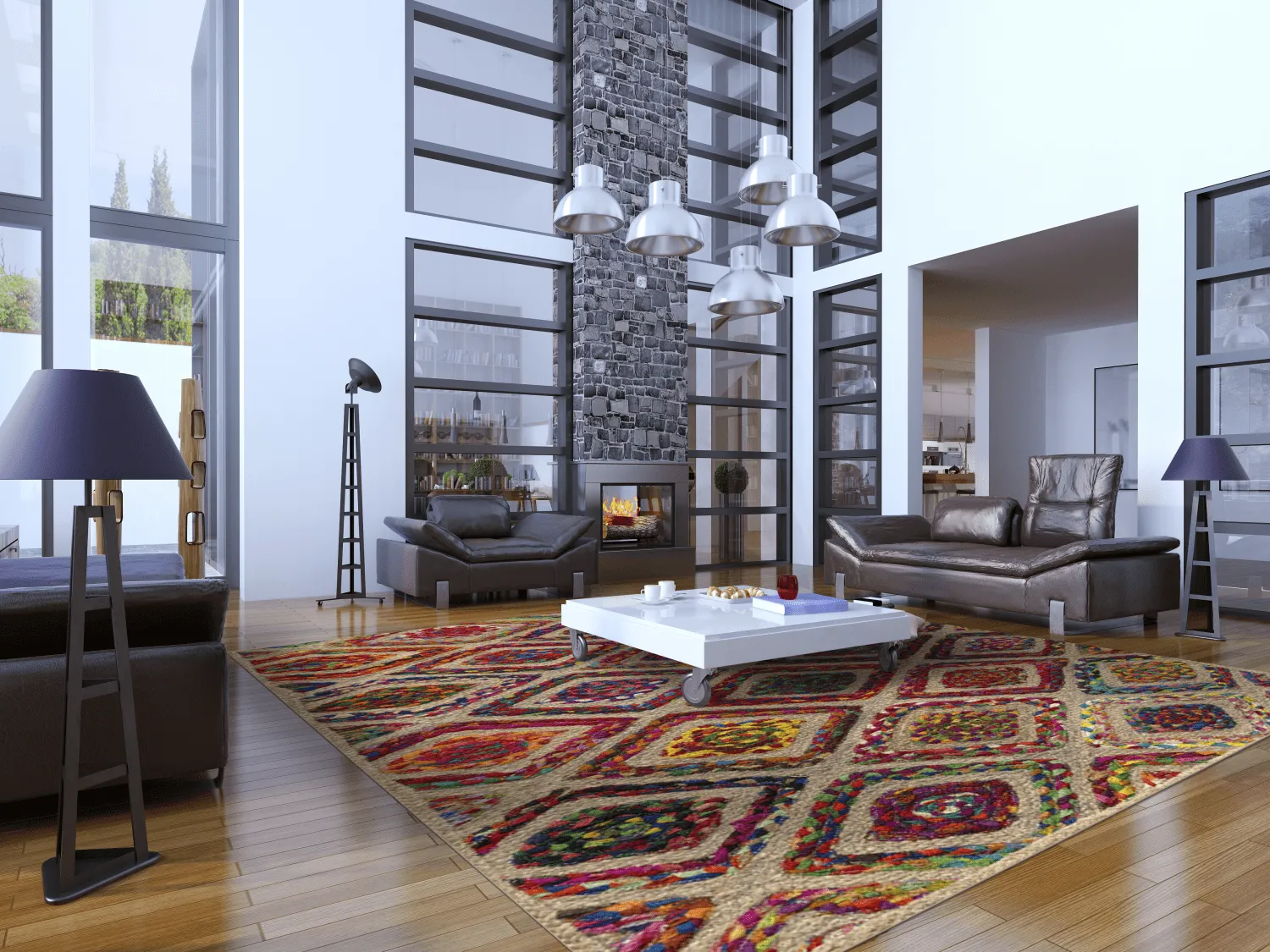 Tapis Wilton - Arosa (multicolore)