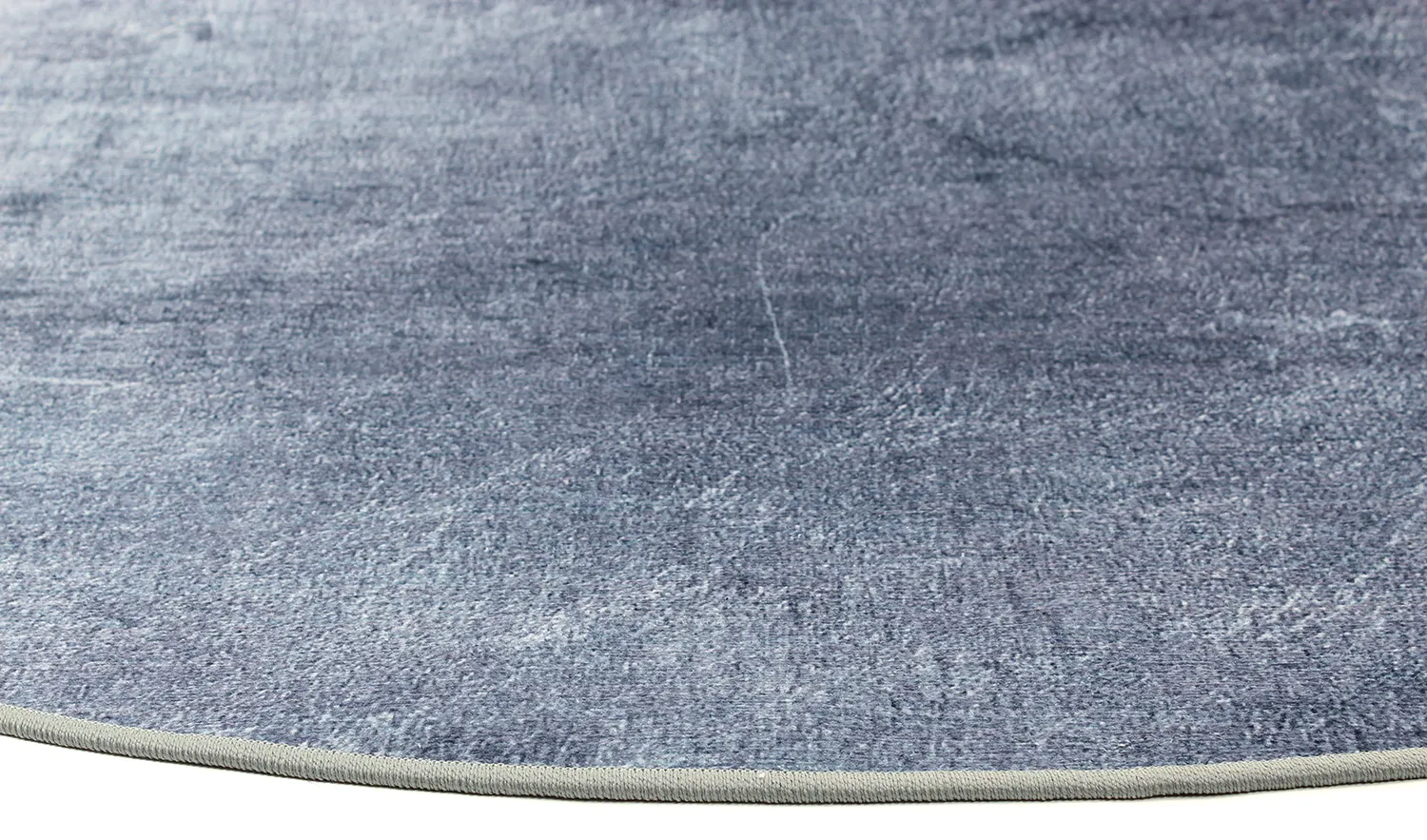 Tapis rond - Artena (bleu)