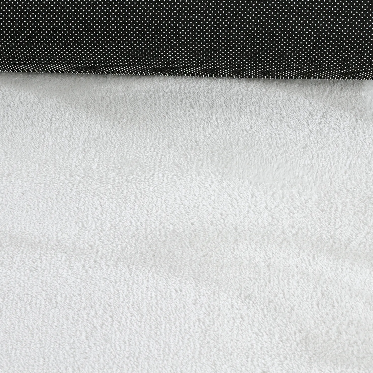 Tapis Shaggy Ondulé Asymétrique - Aranga Super Soft Fur (blanc)