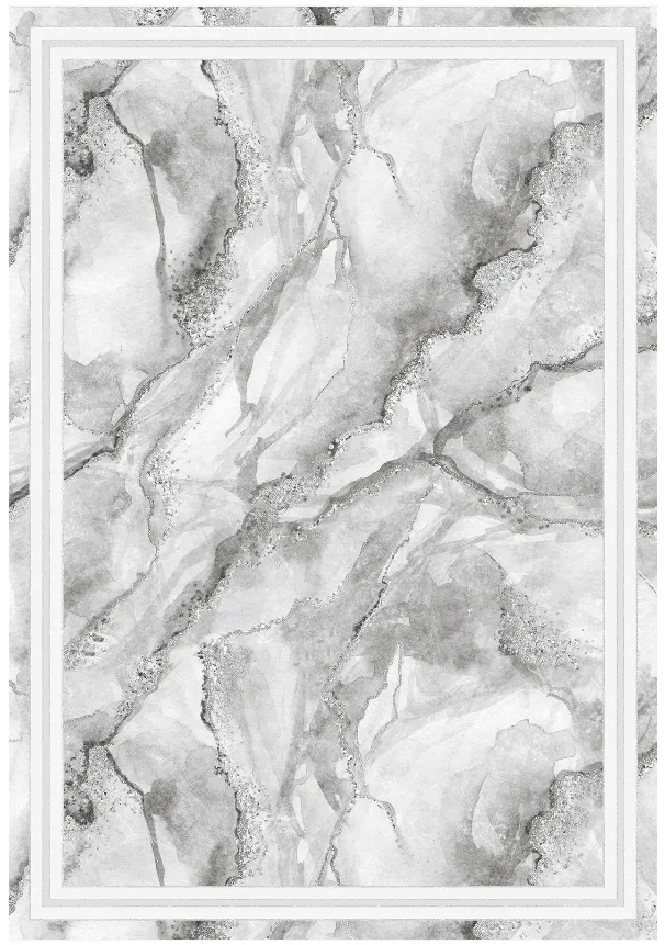 Tapis Wilton - Attika (gris/blanc)