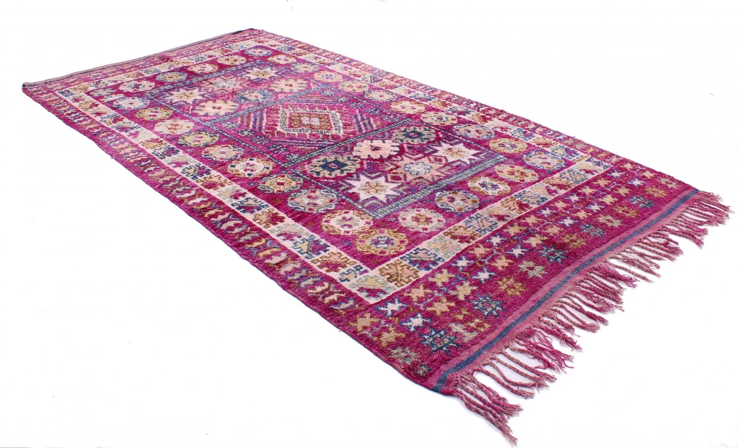 Tapis Kilim marocain Azilal 370 x 190 cm