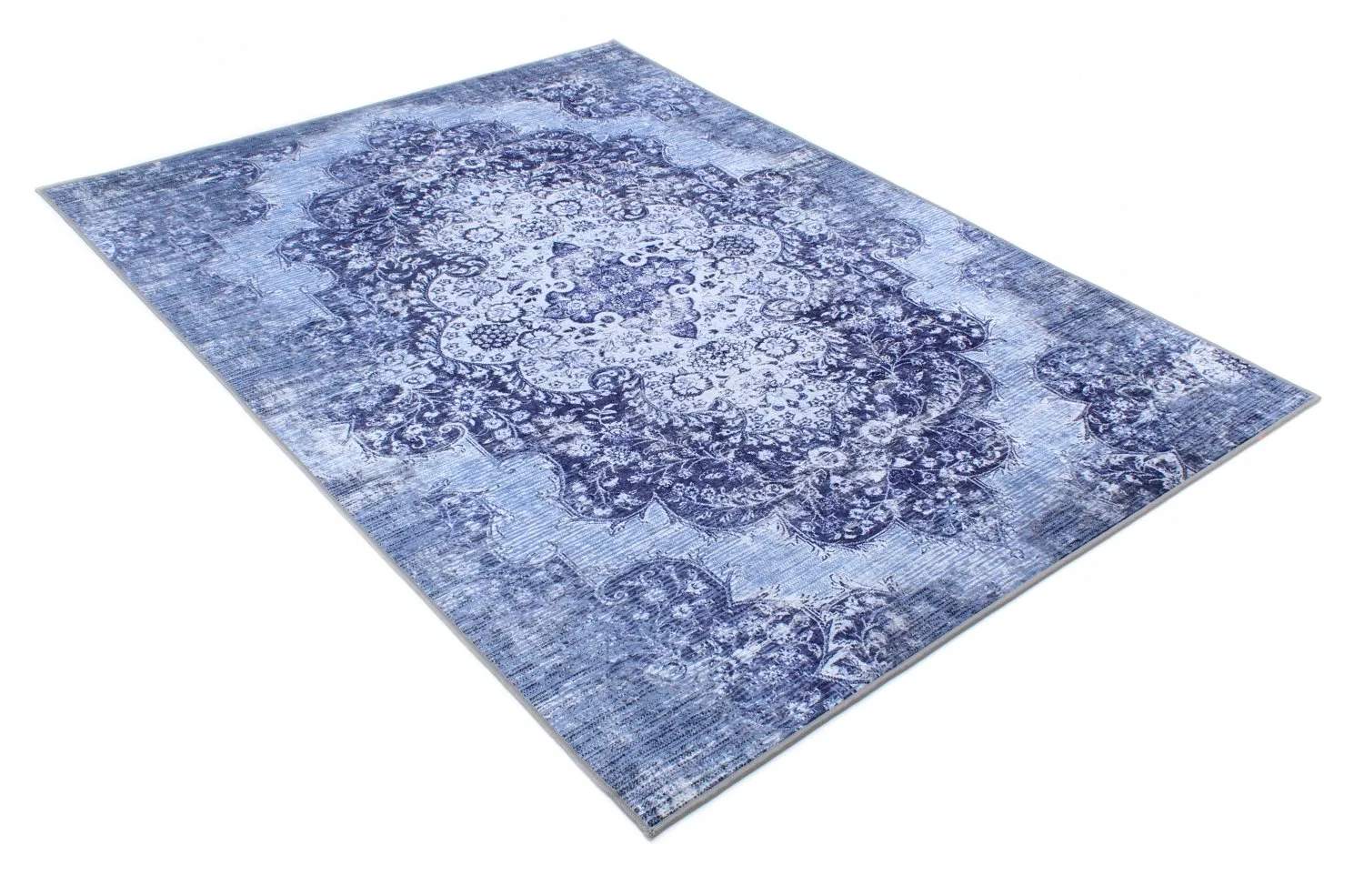Tapis Wilton - Badem (bleu)