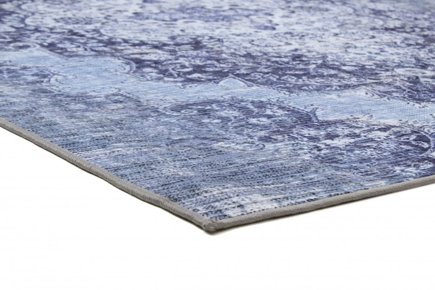 Tapis Wilton - Badem (bleu)