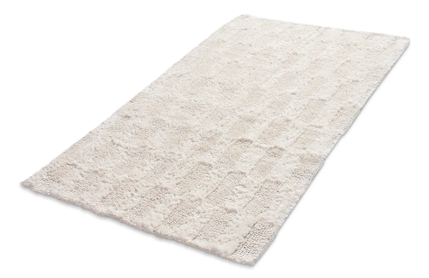 Tapis de salle de bain - Bevin (blanc cassé)