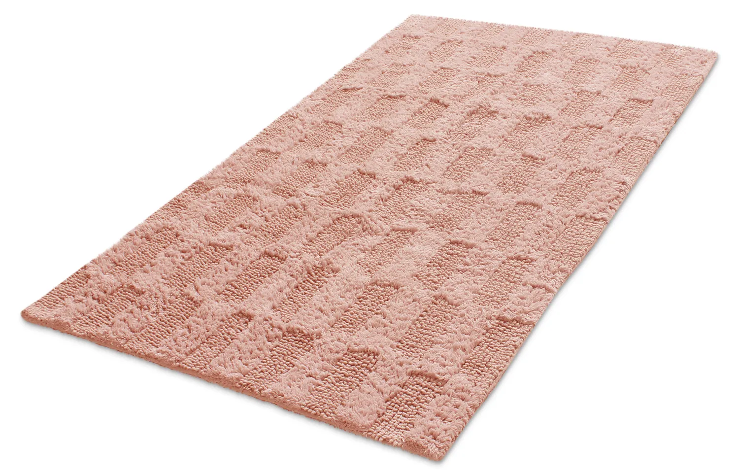 Tapis de salle de bain - Bevin (rose)