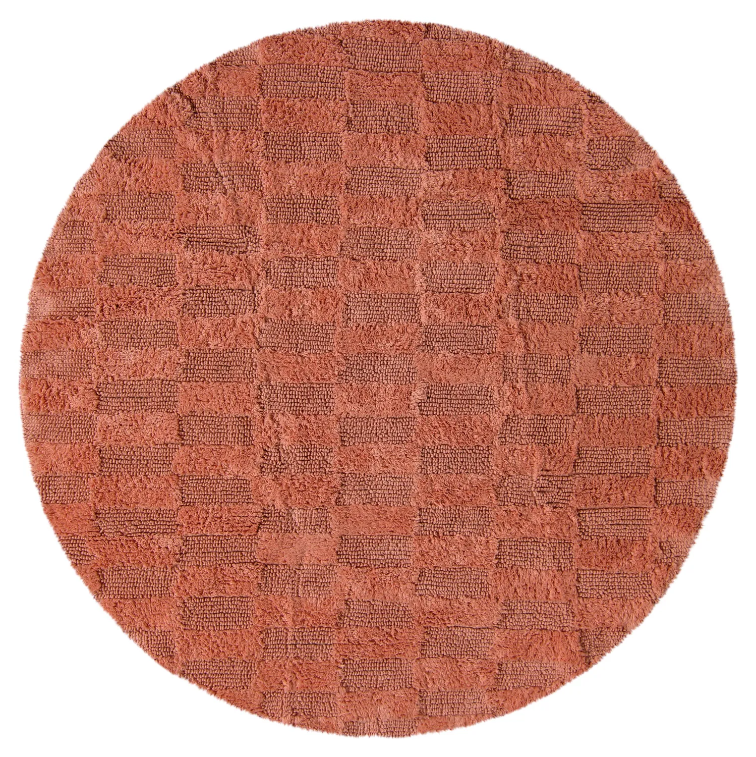 Tapis moelleux - Zoe (terracotta)