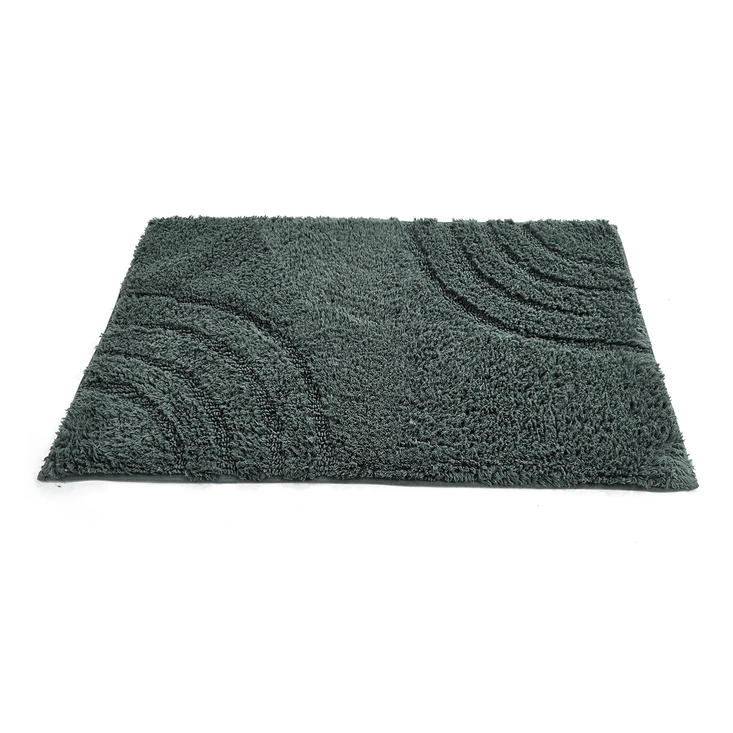 Tapis de salle de bain - Eliza (vert foncé)