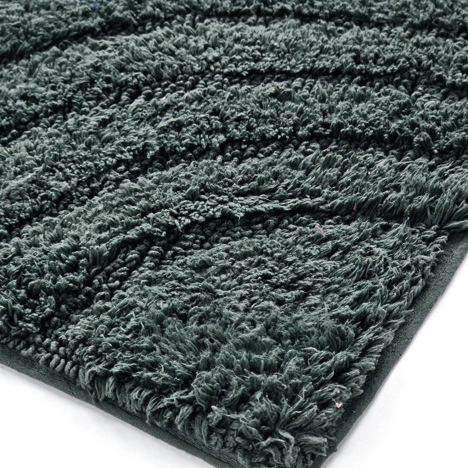 Tapis de salle de bain - Eliza (vert foncé)