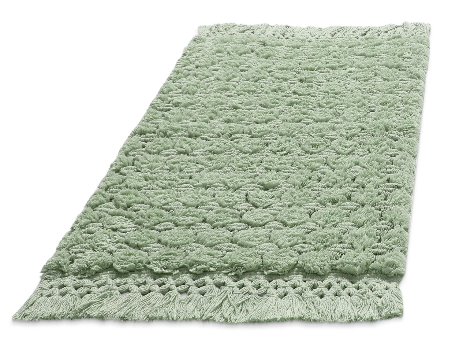 Tapis de salle de bain - Elvie (vert clair)