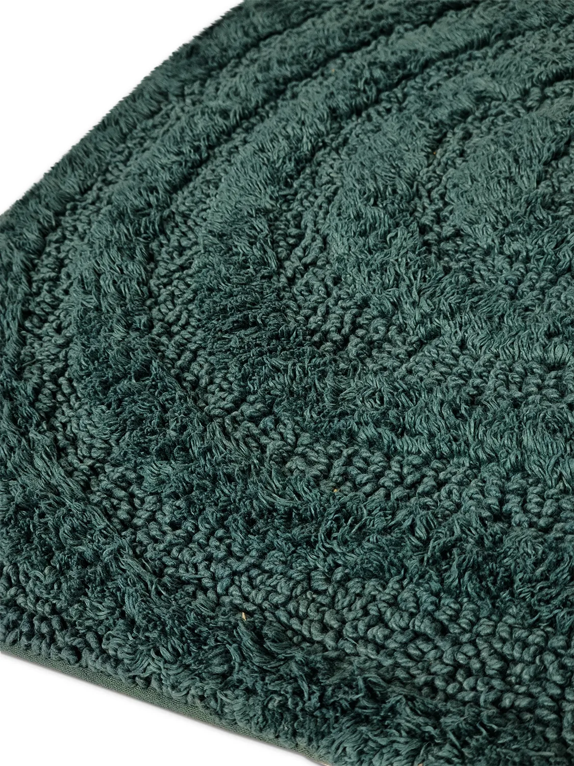 Tapis de salle de bain - Embla (vert foncé)