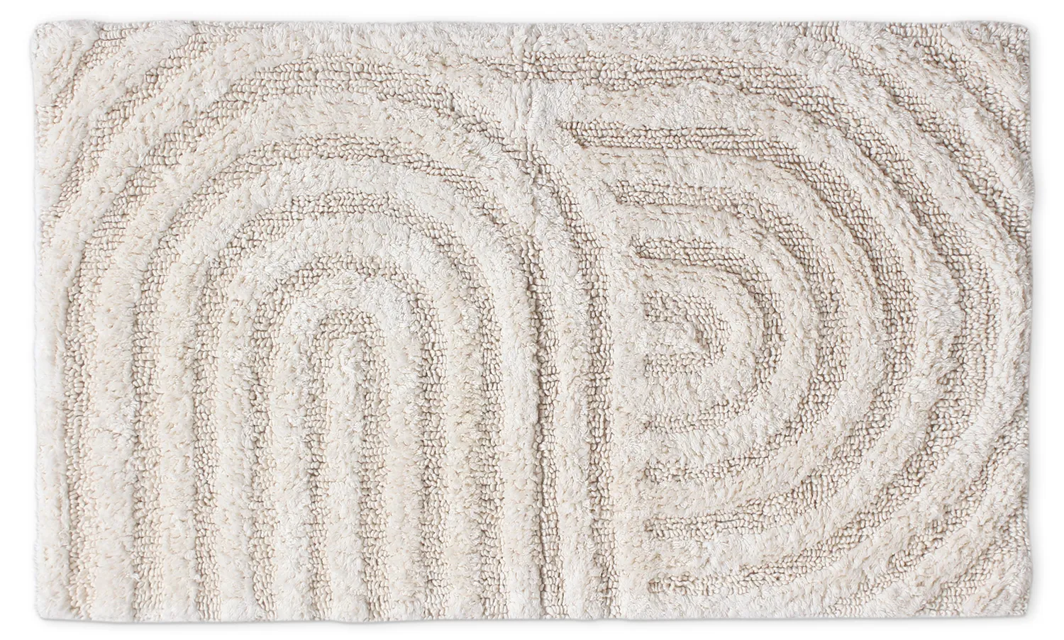 Tapis de salle de bain - Embla (blanc cassé)