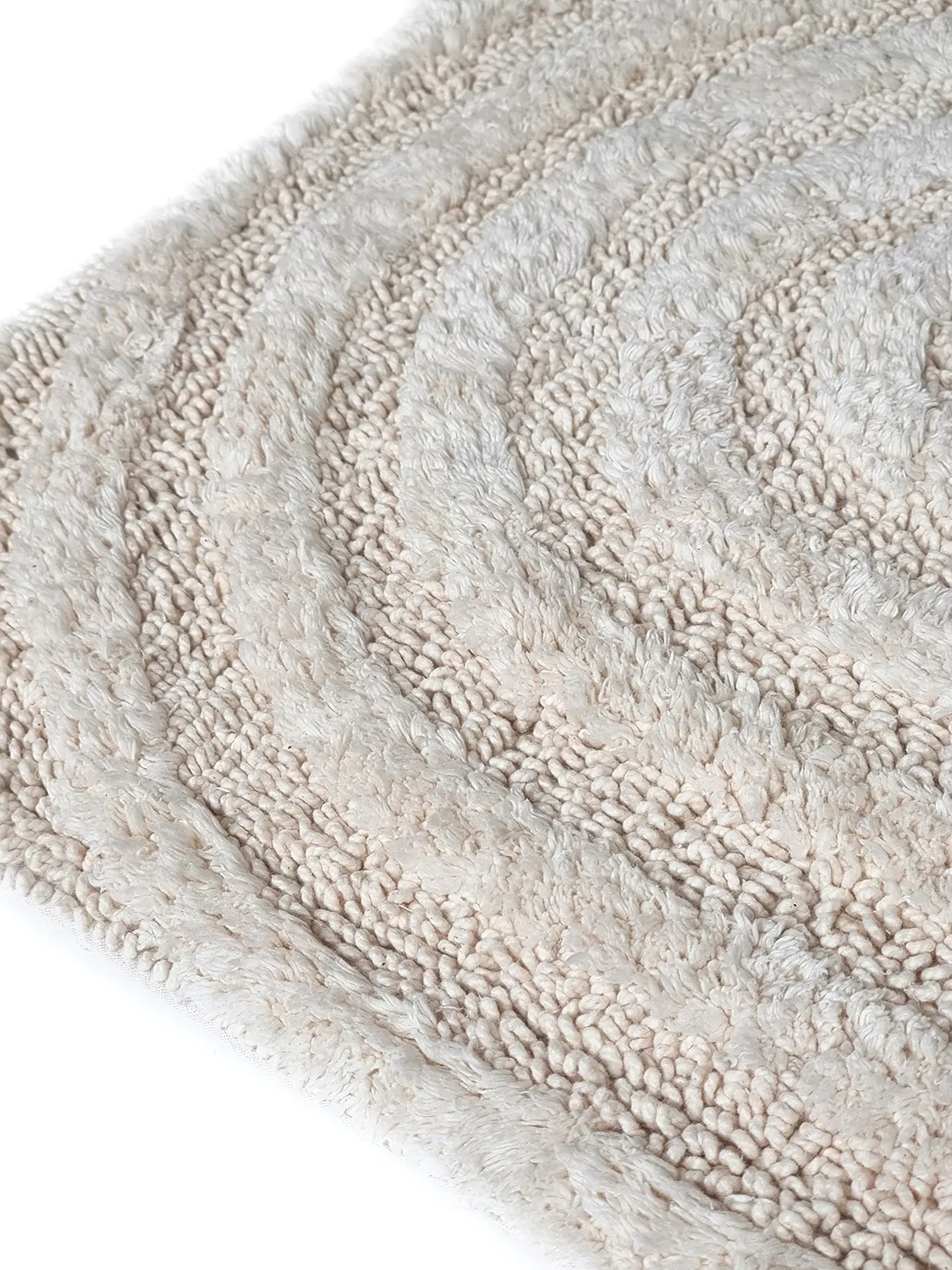 Tapis de salle de bain - Embla (blanc cassé)