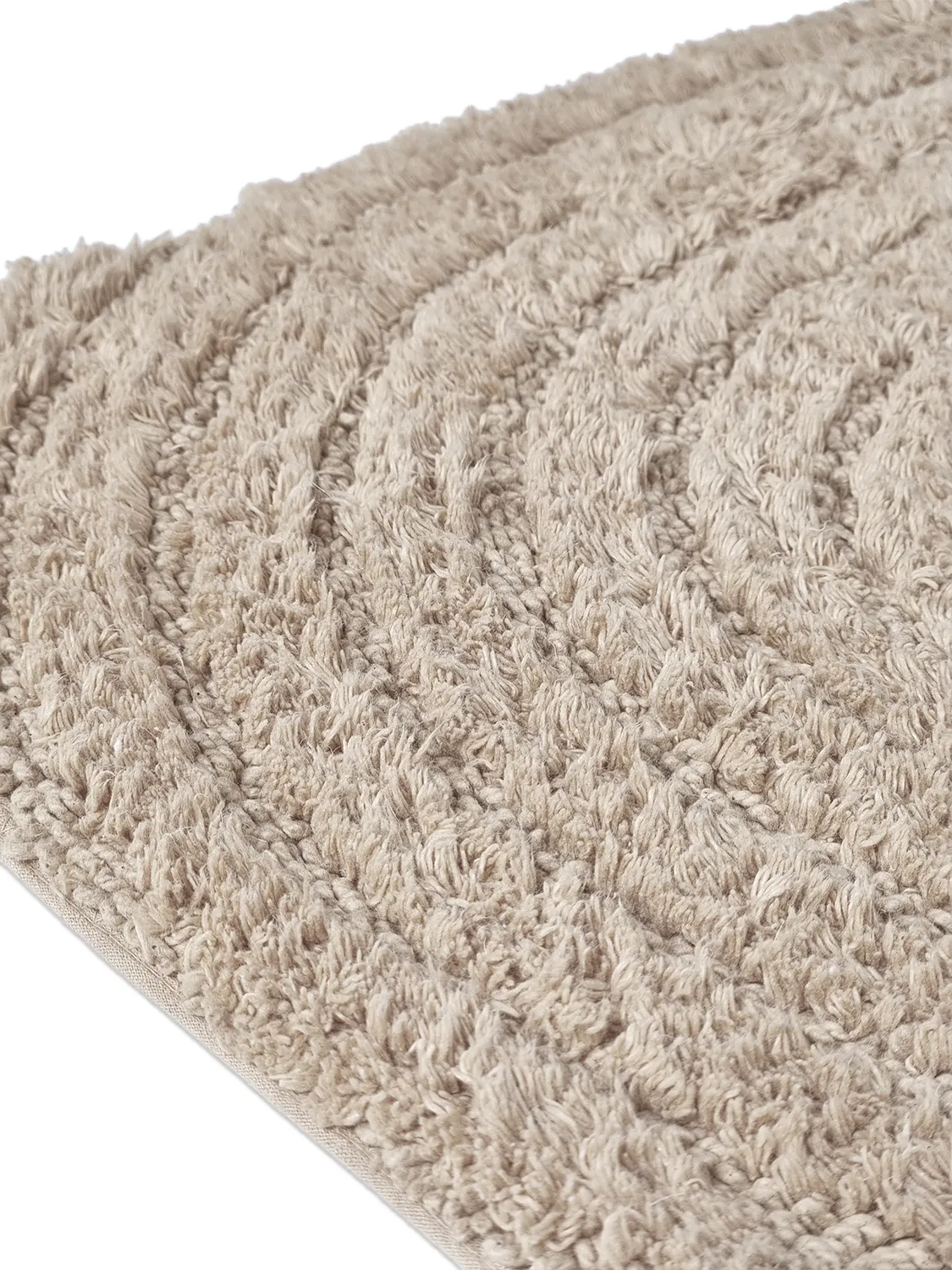 Tapis de salle de bain - Evena (beige)