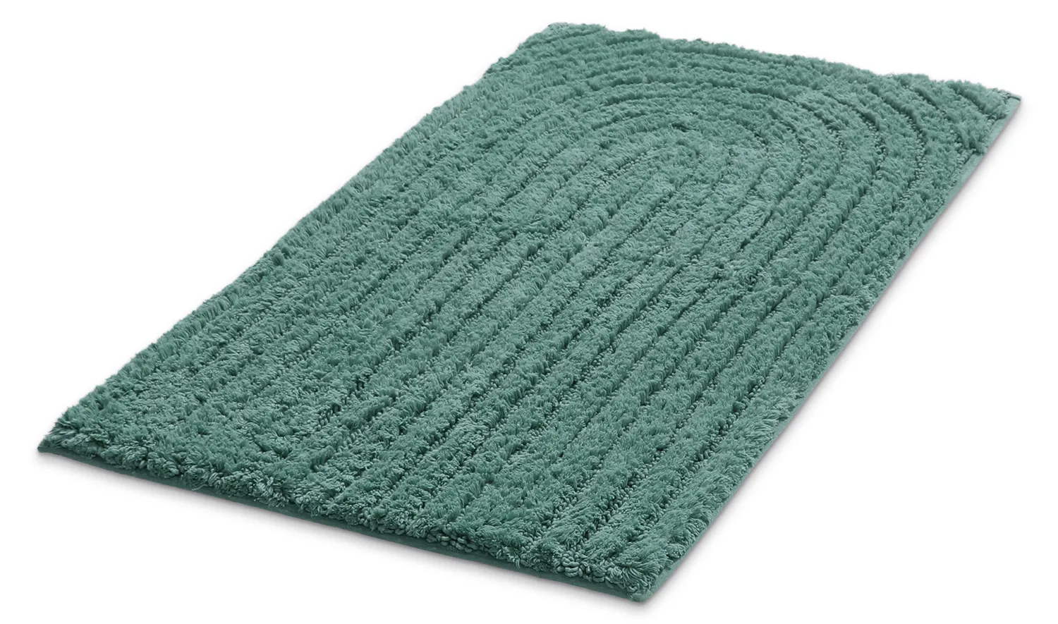 Tapis de salle de bain - Evena (vert foncé)