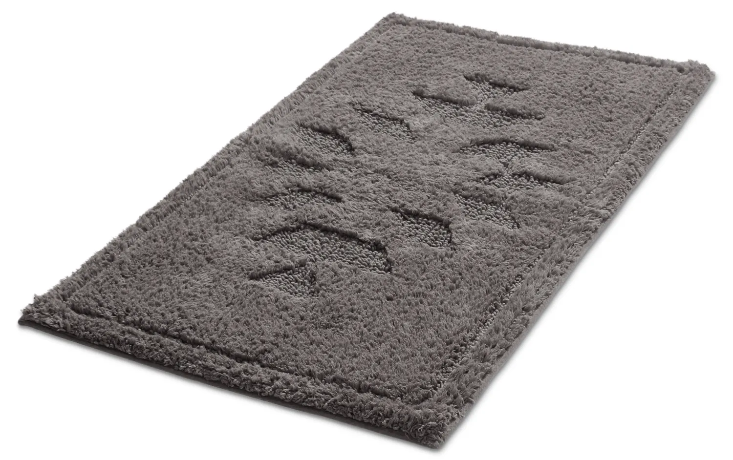 Tapis de bain - Gertie (gris foncé)