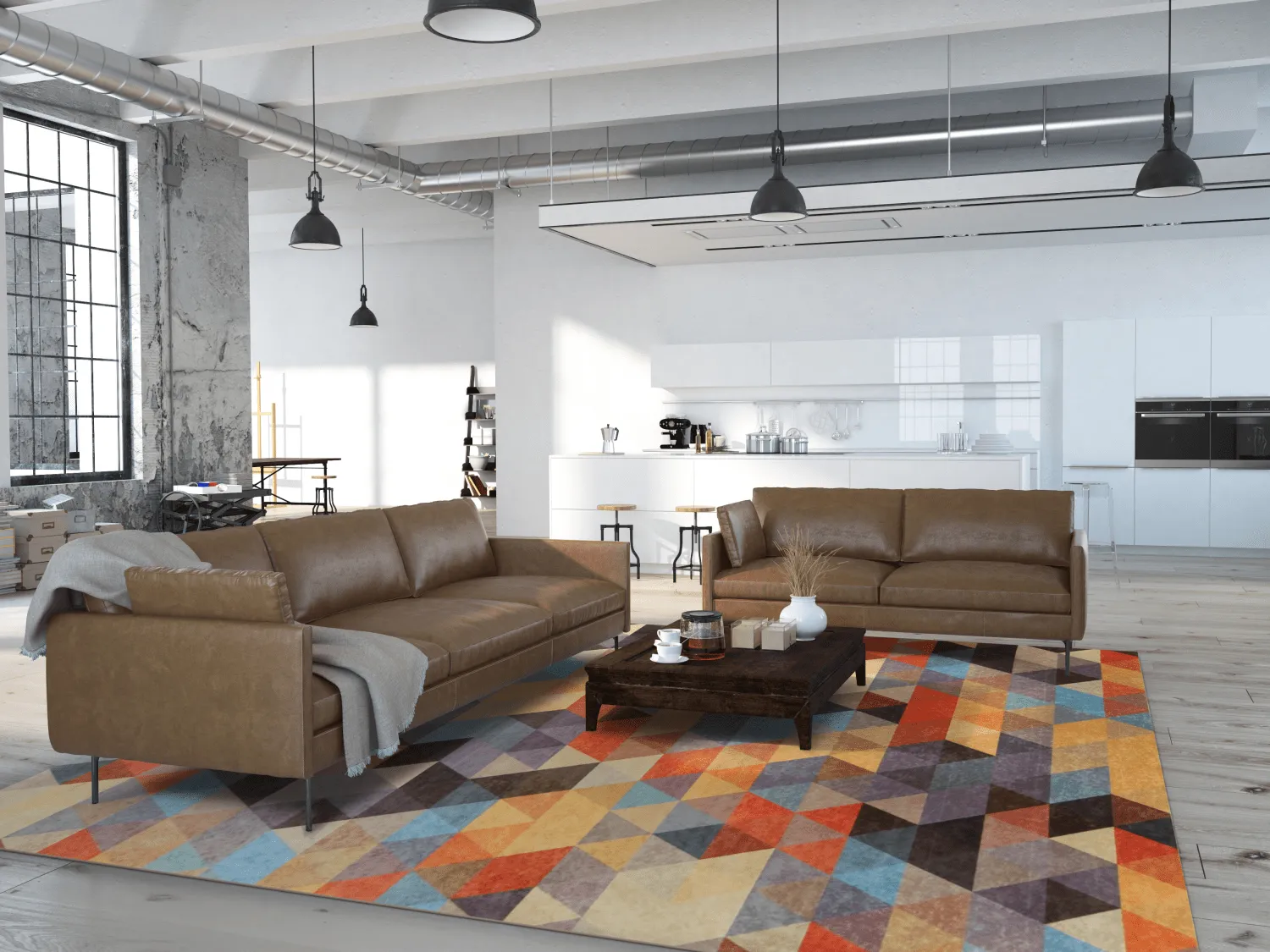 Tapis Wilton - Aybuke (multicolore)