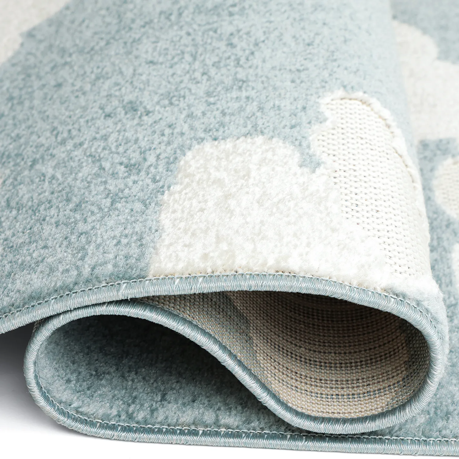 Tapis Enfant - Cloudy Sky (bleu)