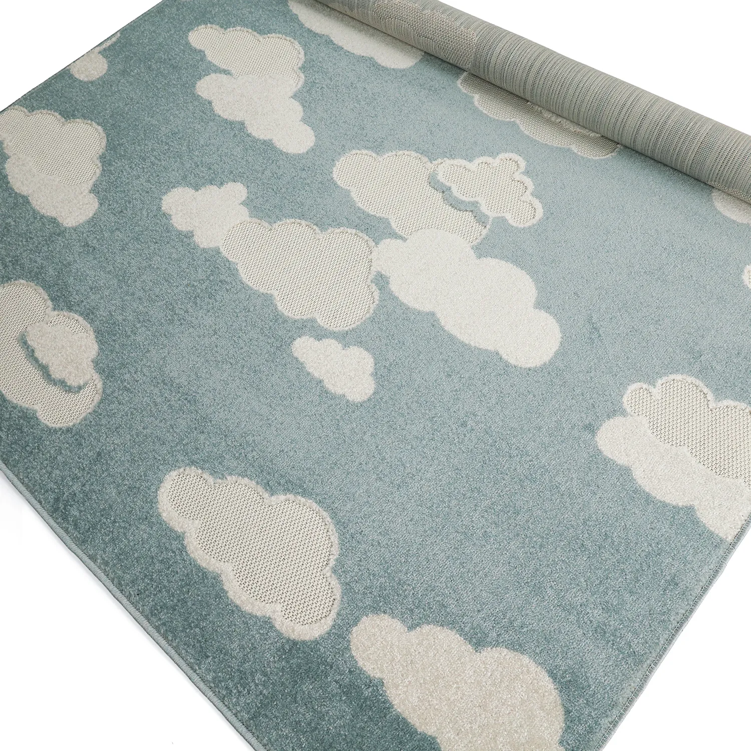 Tapis Enfant - Cloudy Sky (bleu)