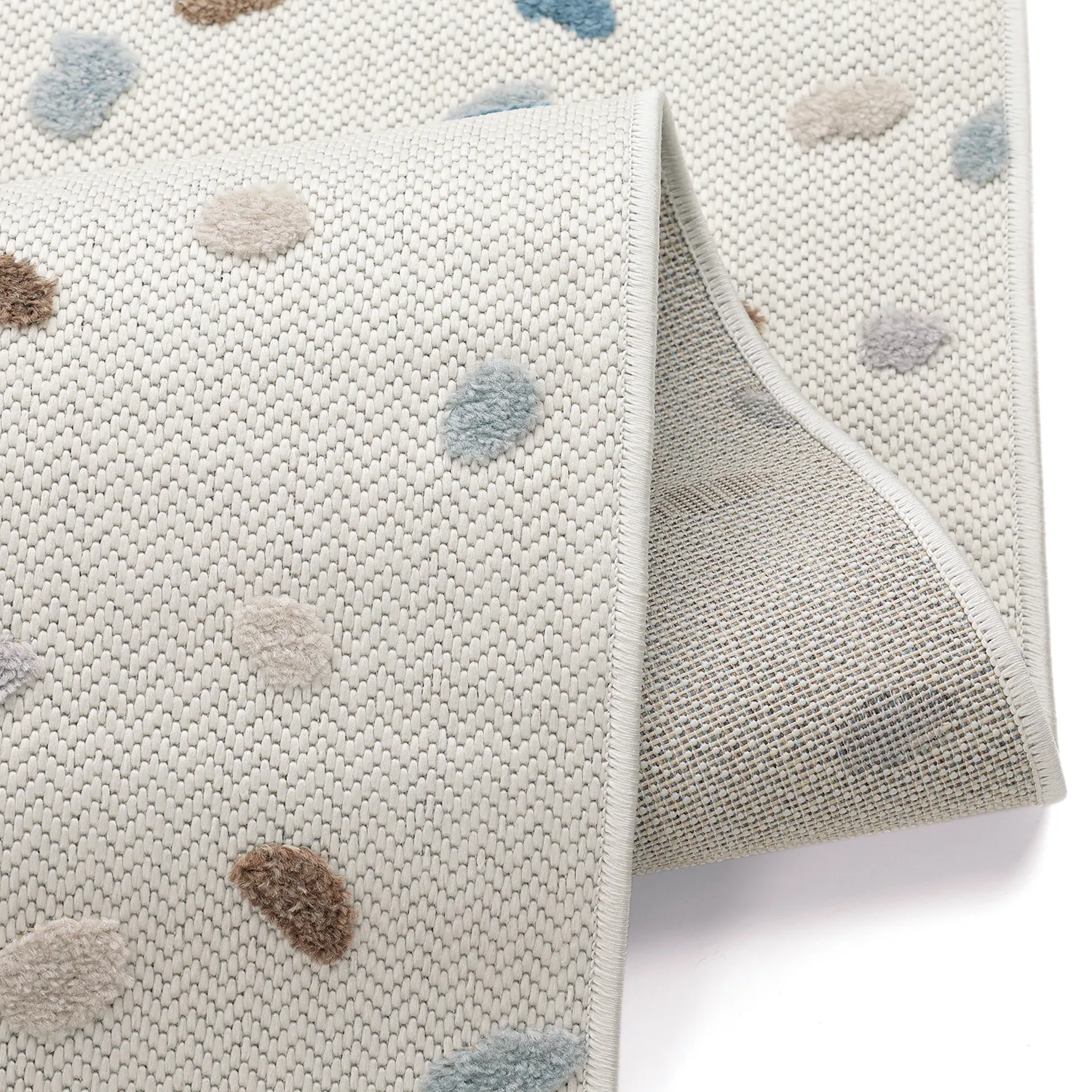 Tapis Enfant - Confetti (crème/multicolore)