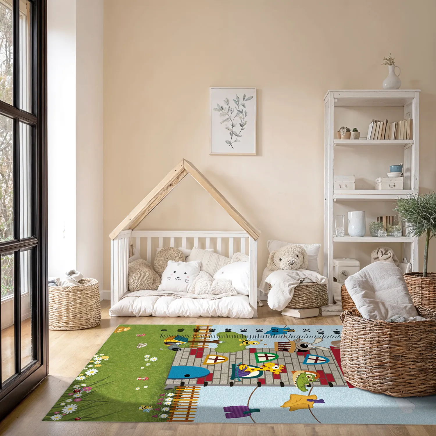 Tapis enfant - Funny house