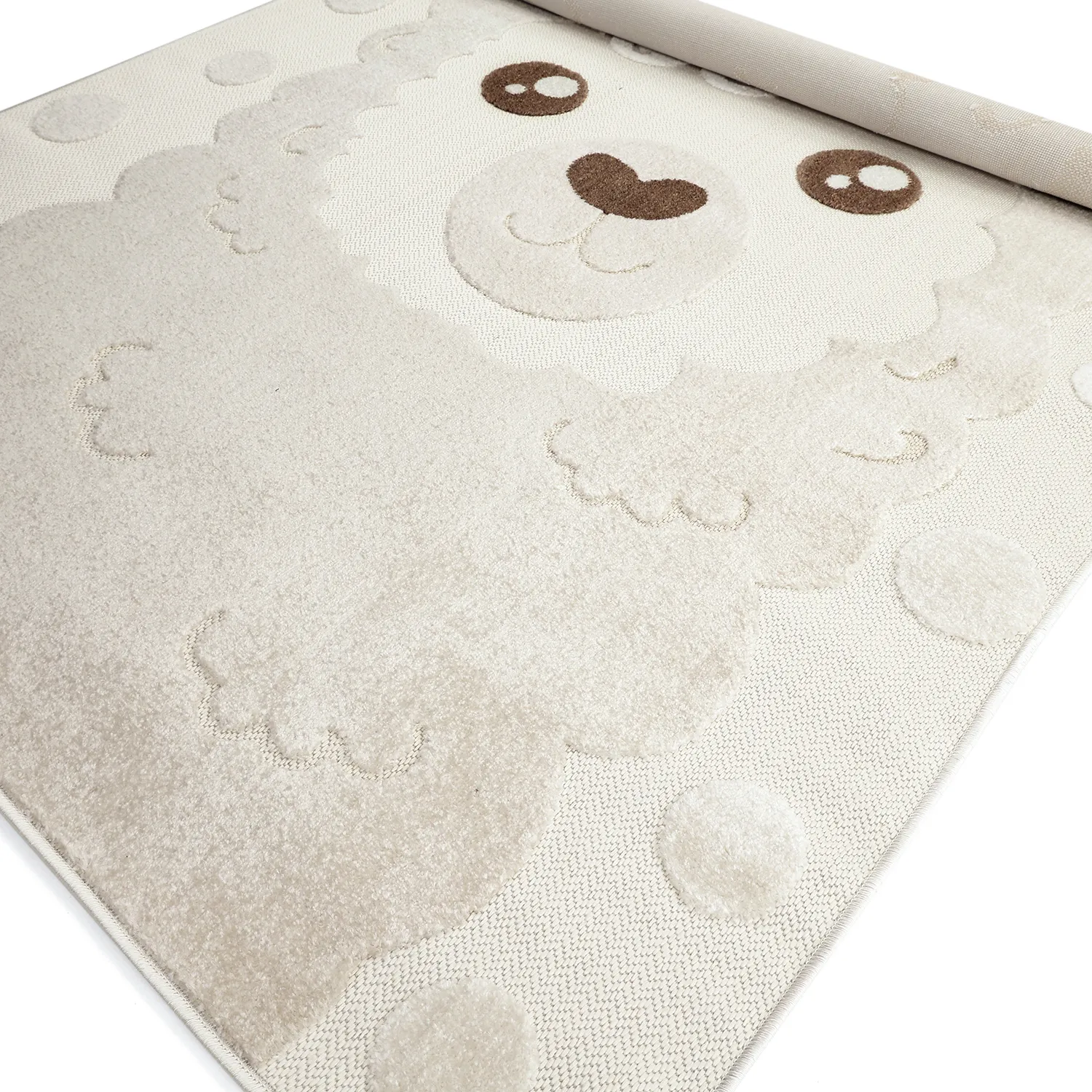 Tapis Enfant - Kind Llama (crème)