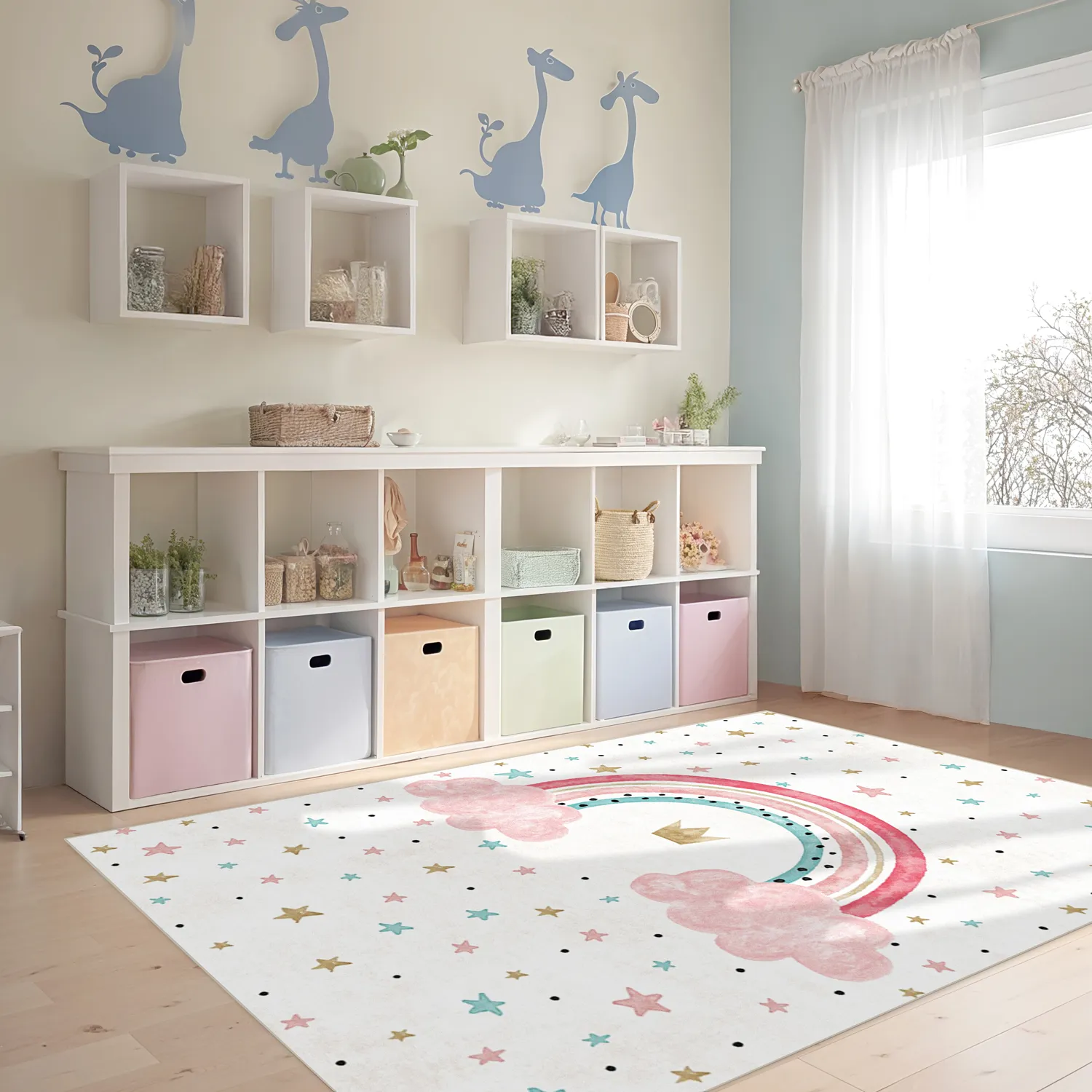Tapis enfant - Rainbow (multicolore)
