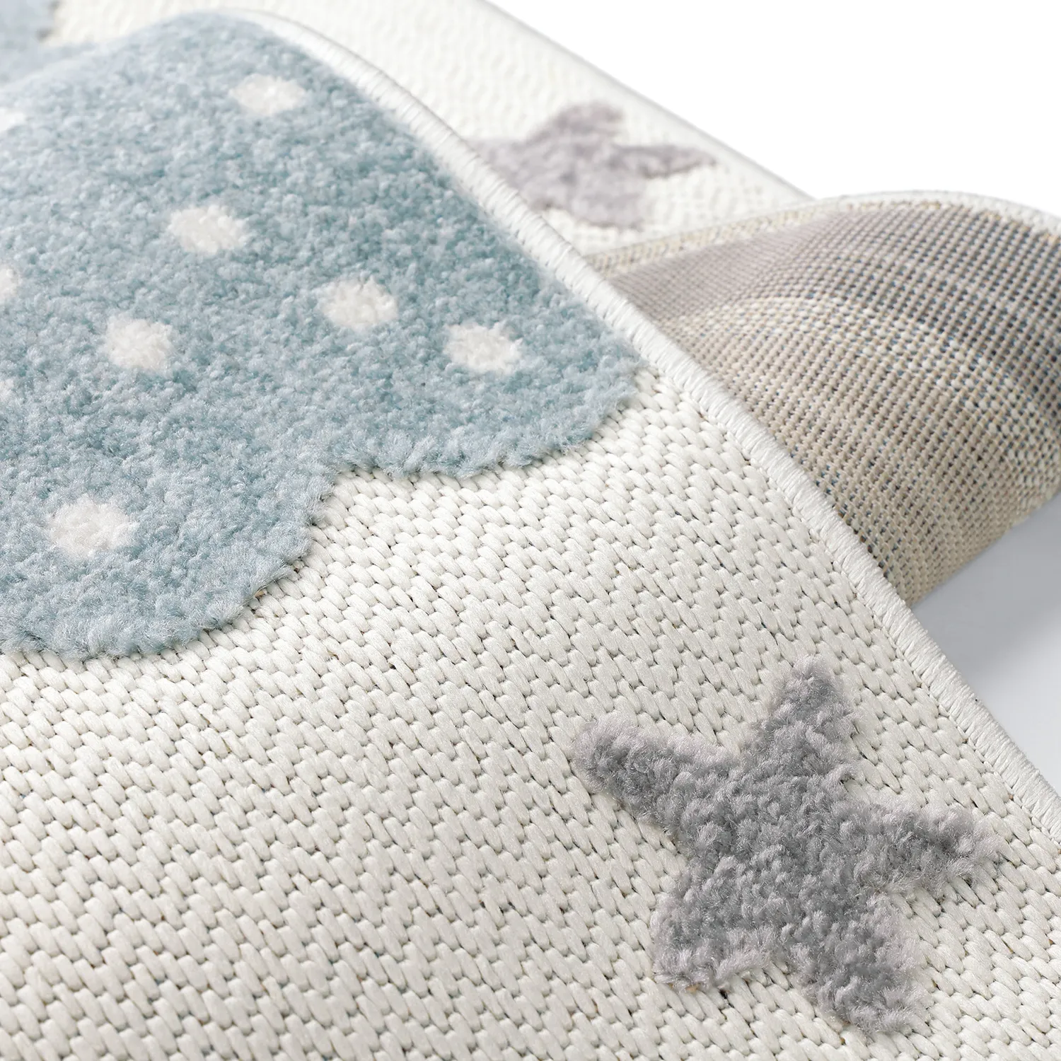 Tapis Enfant - Rainbow Potpourri (crème/multicolore)
