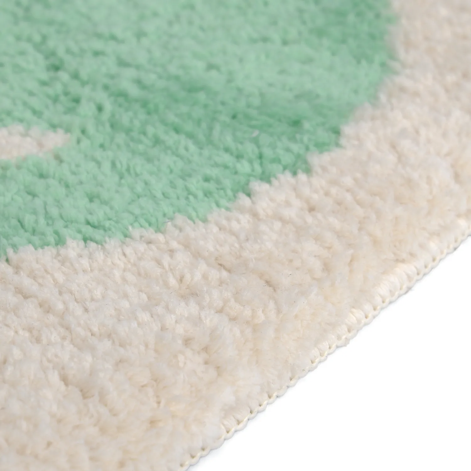 Tapis Enfant - Soft Crocodile (crème/vert)