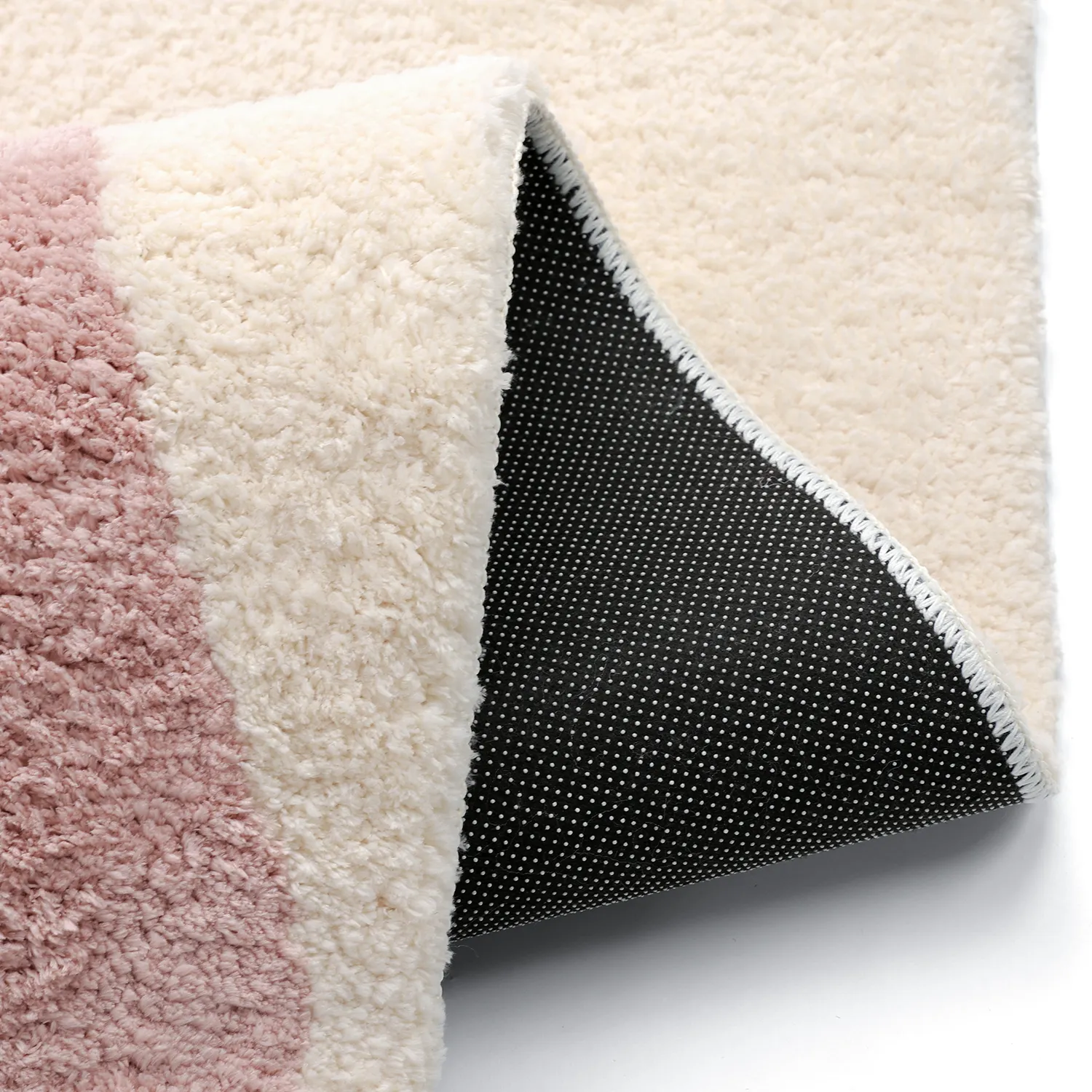 Tapis Enfant - Soft Dino (crème/rose)