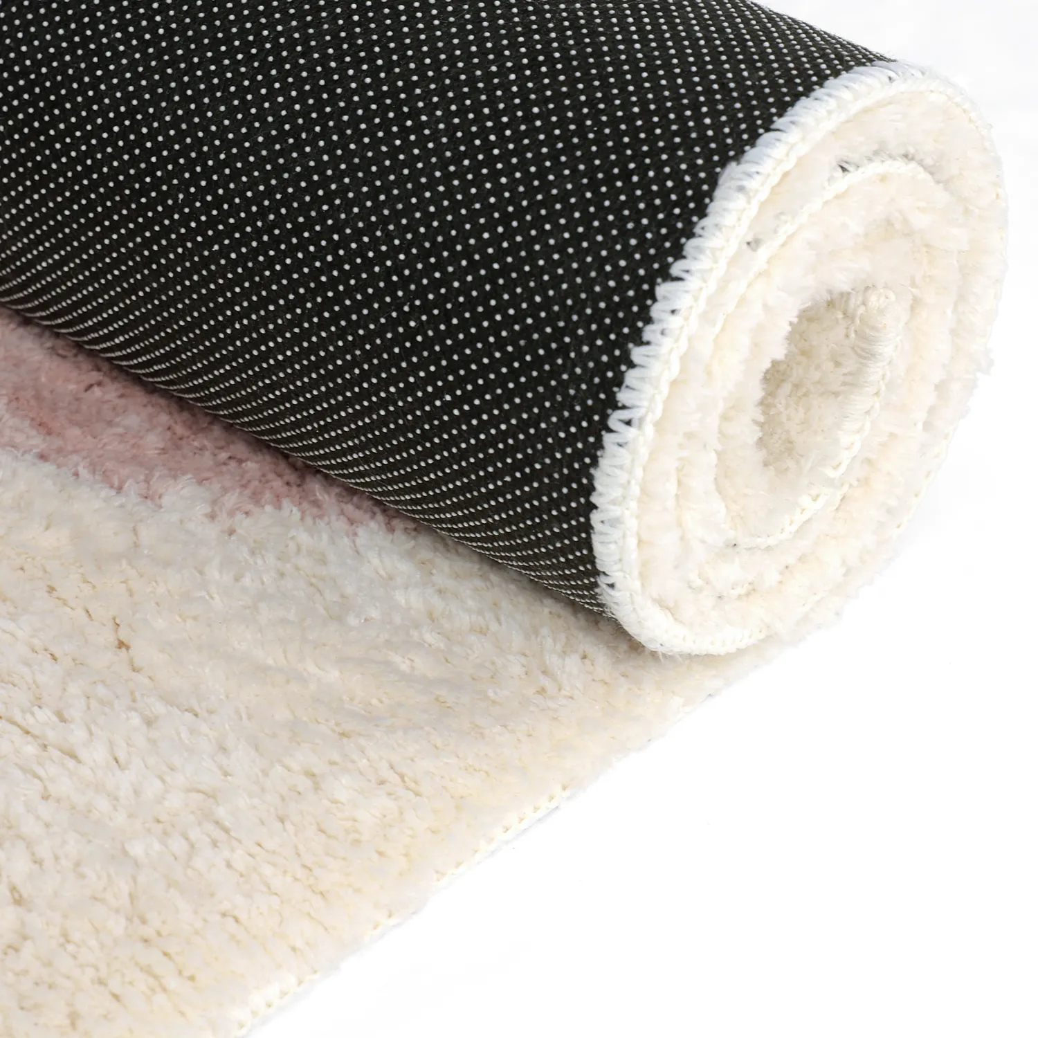 Tapis Enfant - Soft Dino (crème/rose)