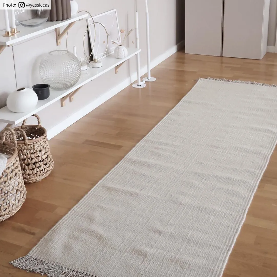 Tapis en laine - Bibury (crème)