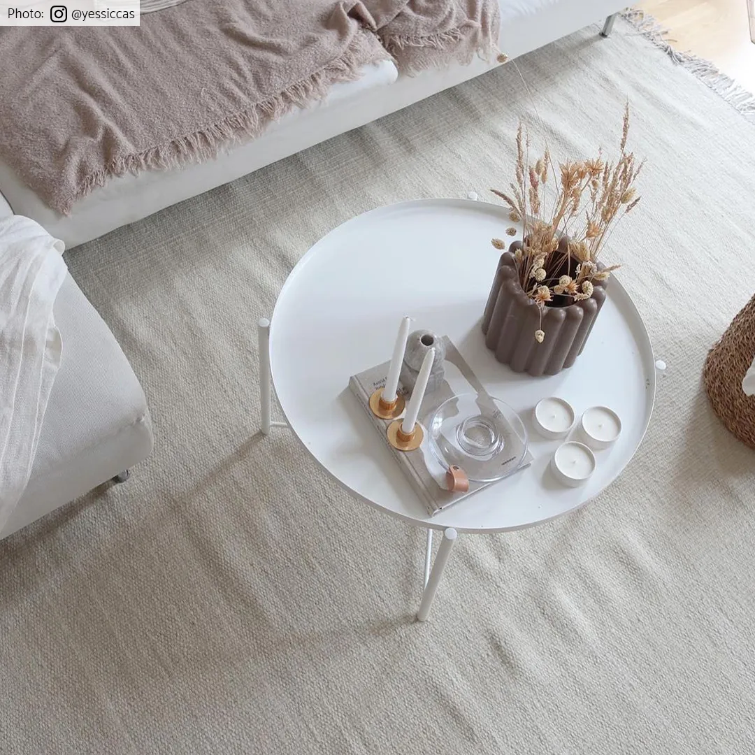 Tapis en laine - Bibury (crème)