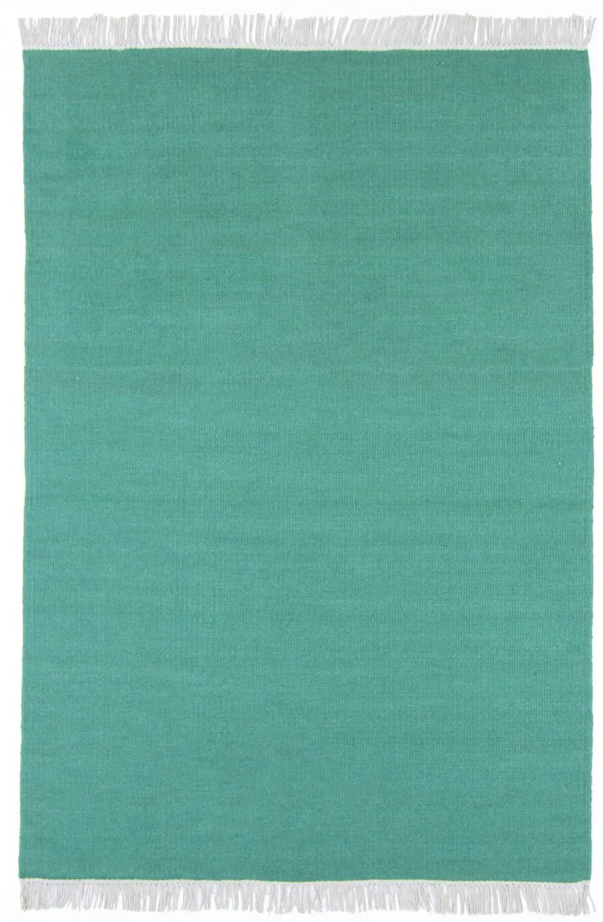 Tapis en laine - Bibury (vert)