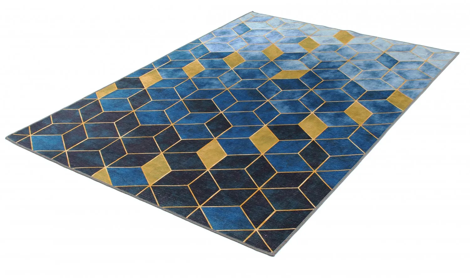 Tapis Wilton - Brigooda (bleu)