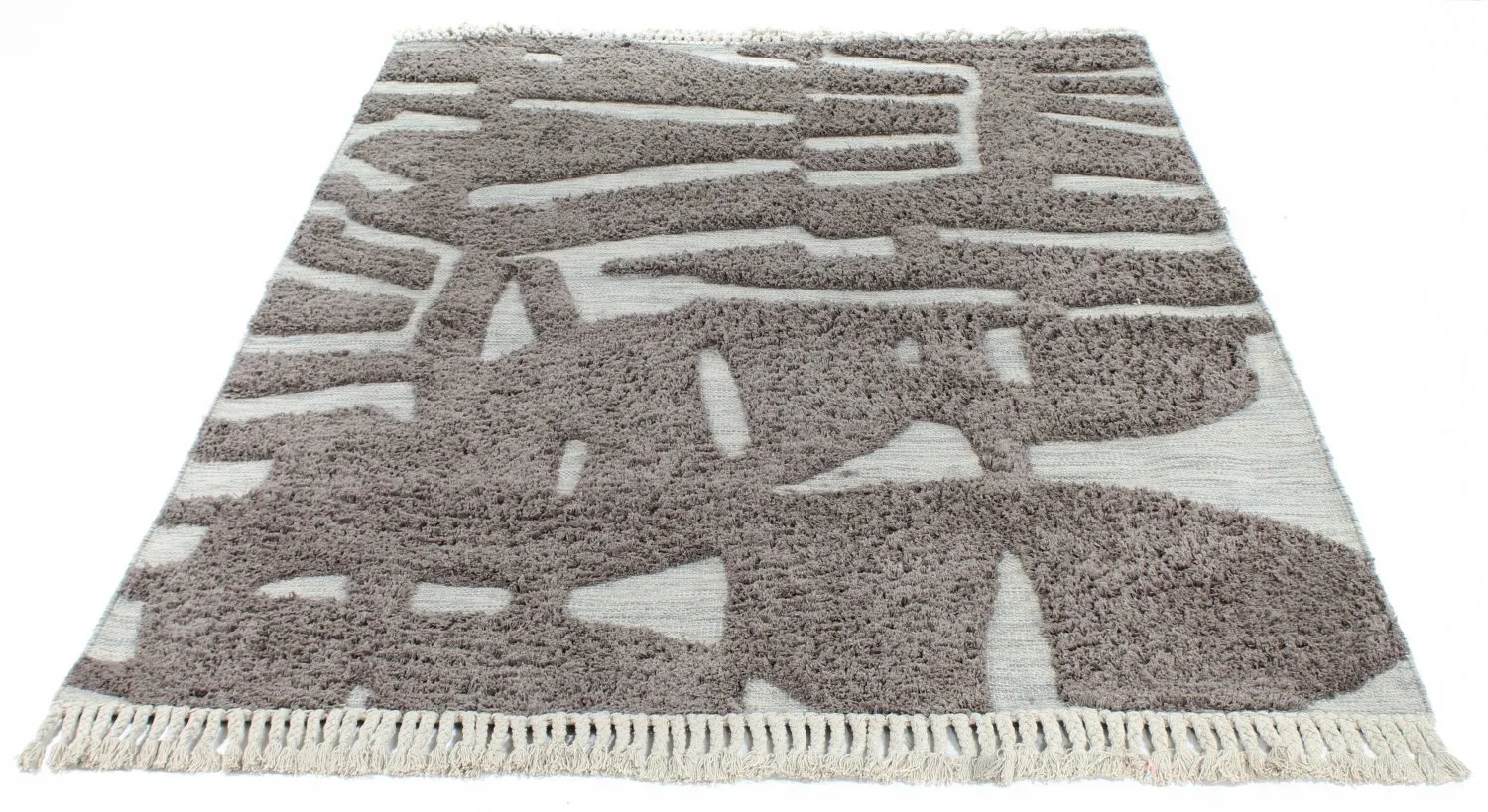 Tapis en coton - Split (gris)