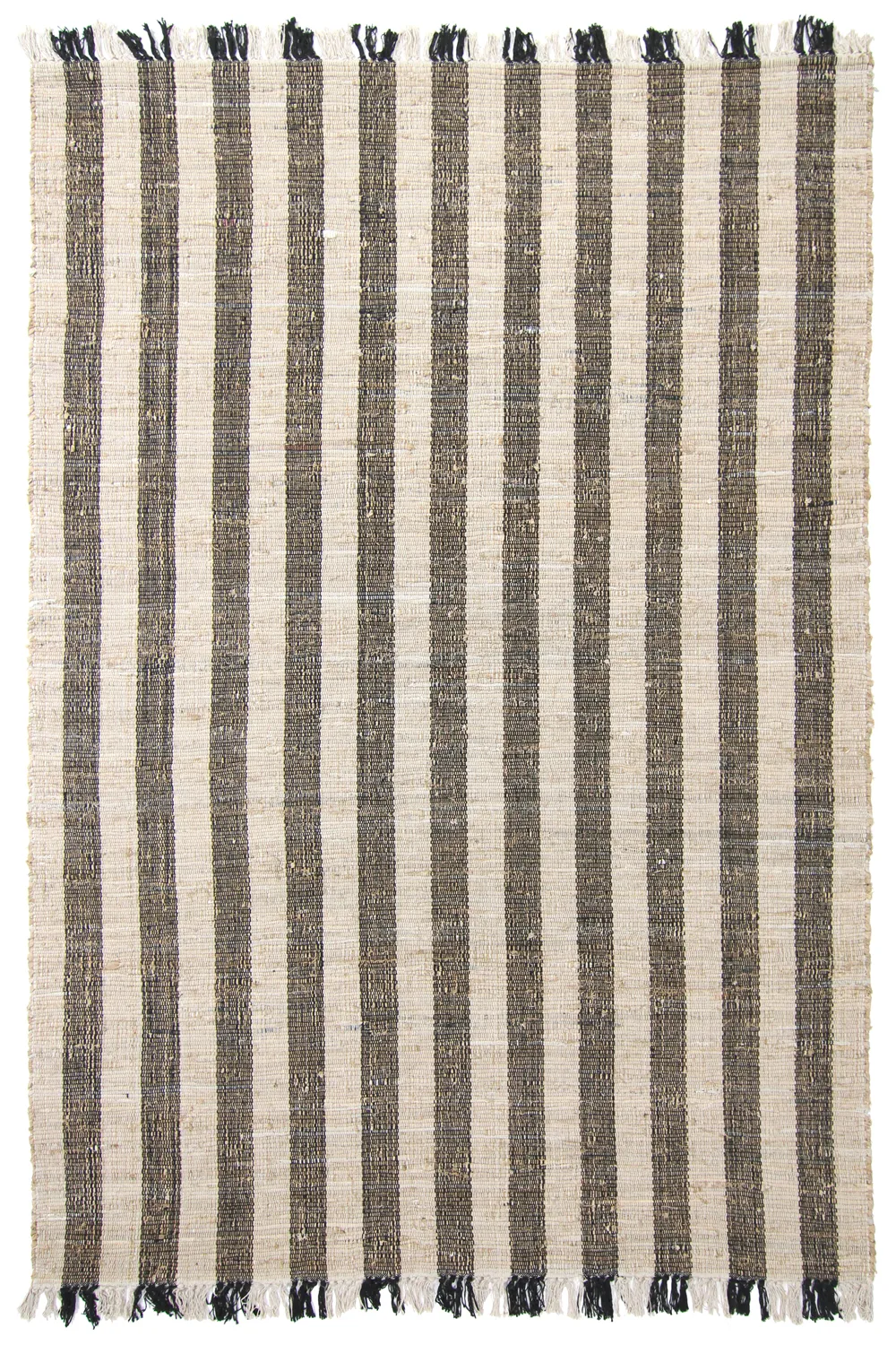 Tapis en coton - Hedda (noir)