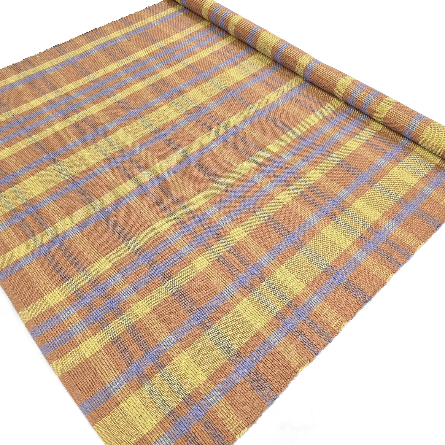 Tapis Coton - Husvik (corail/multicolore)