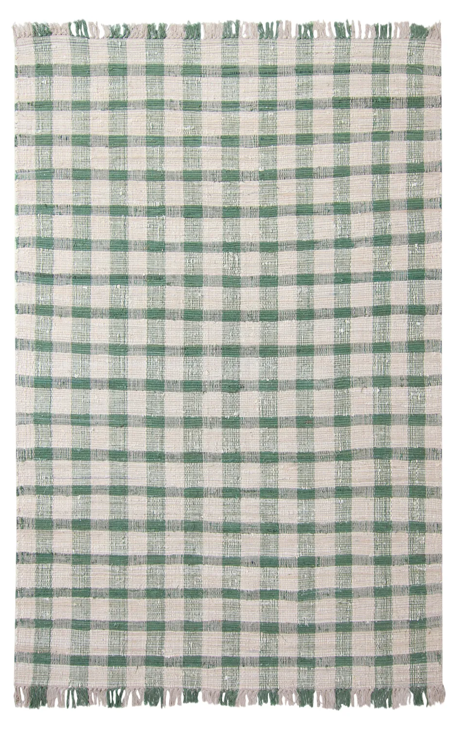 Tapis en coton - Noomi (vert)