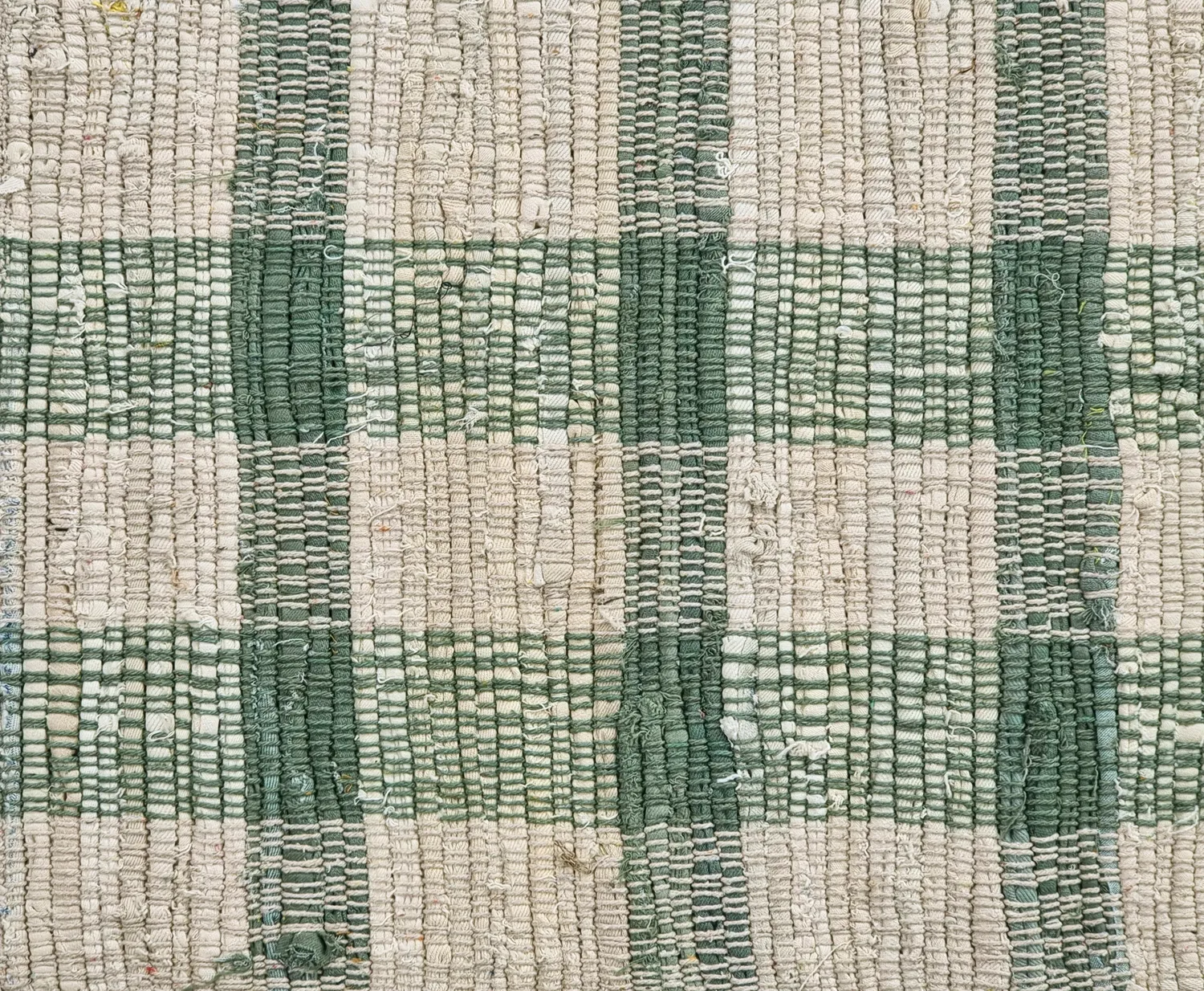 Tapis en coton - Noomi (vert)