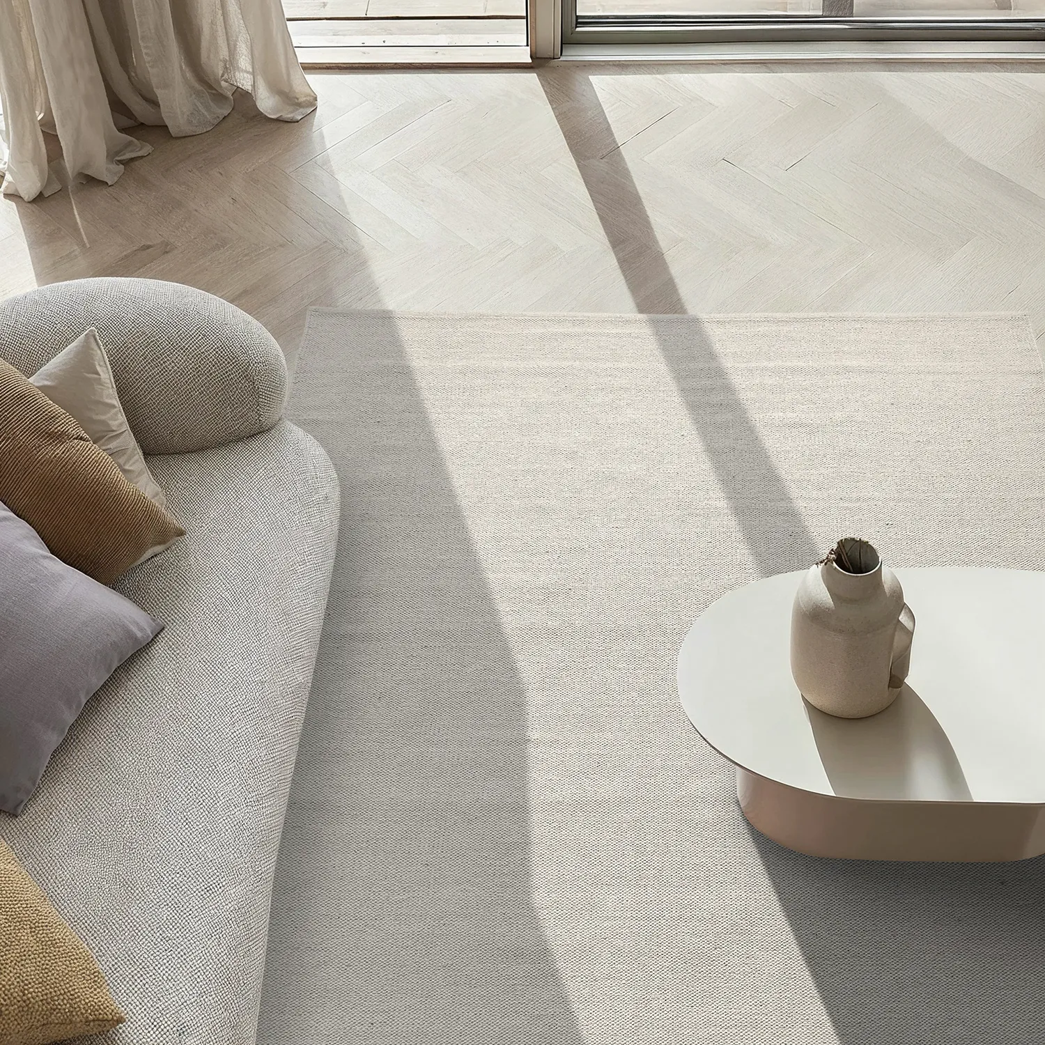 Tapis Coton - Rigolet (crème)